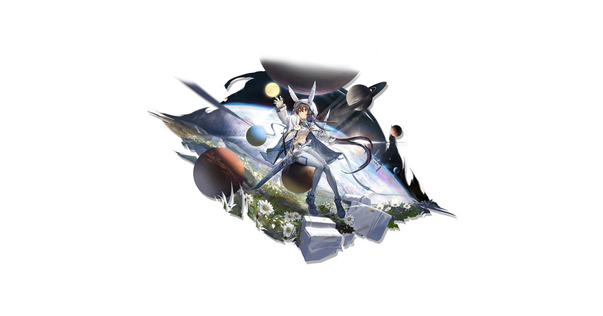 アーミヤ(前衛)の追加コーデ「触及星辰」 | アークナイツ・コーデ専門 