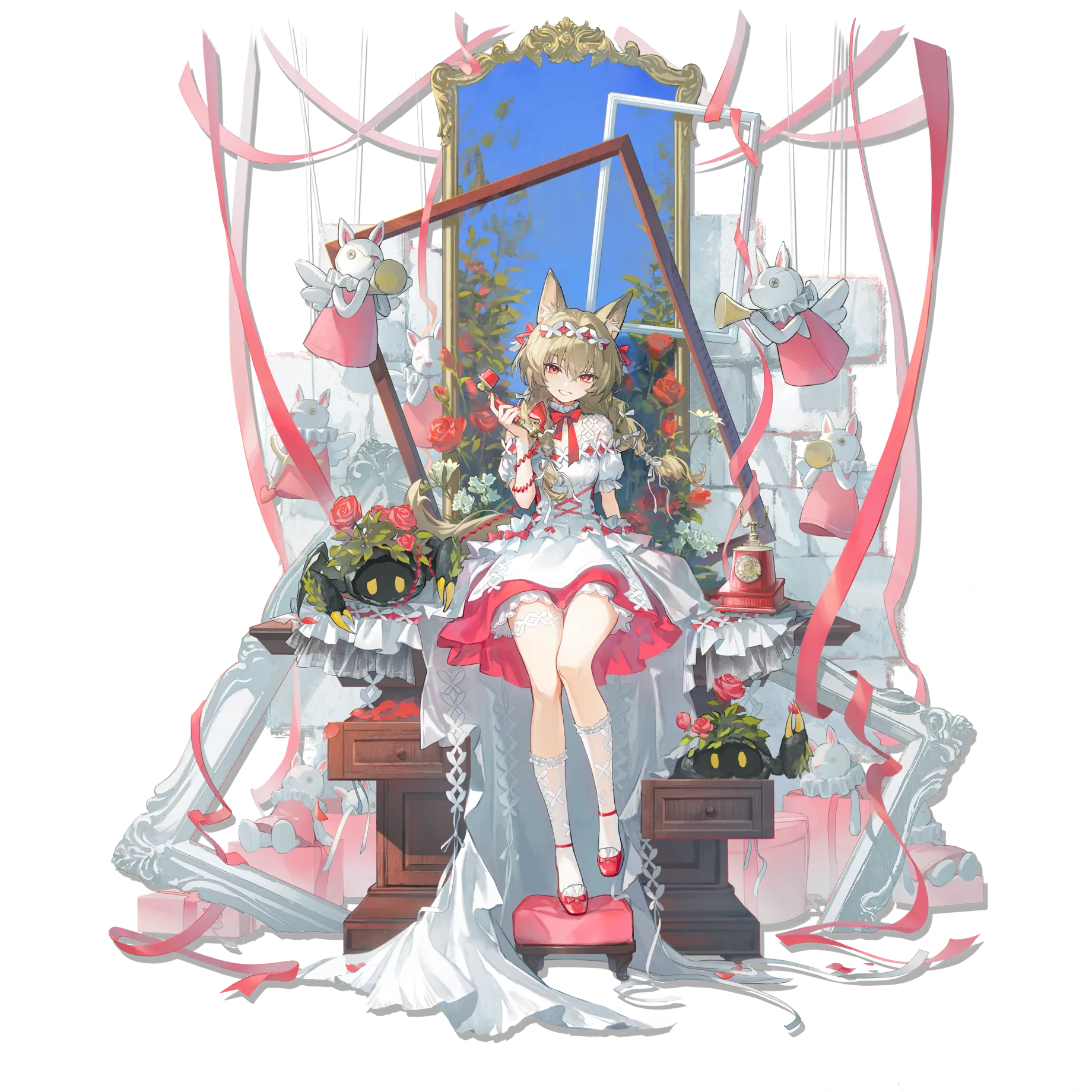 ビーンストークの追加コーデ「紅いリボンの約束」