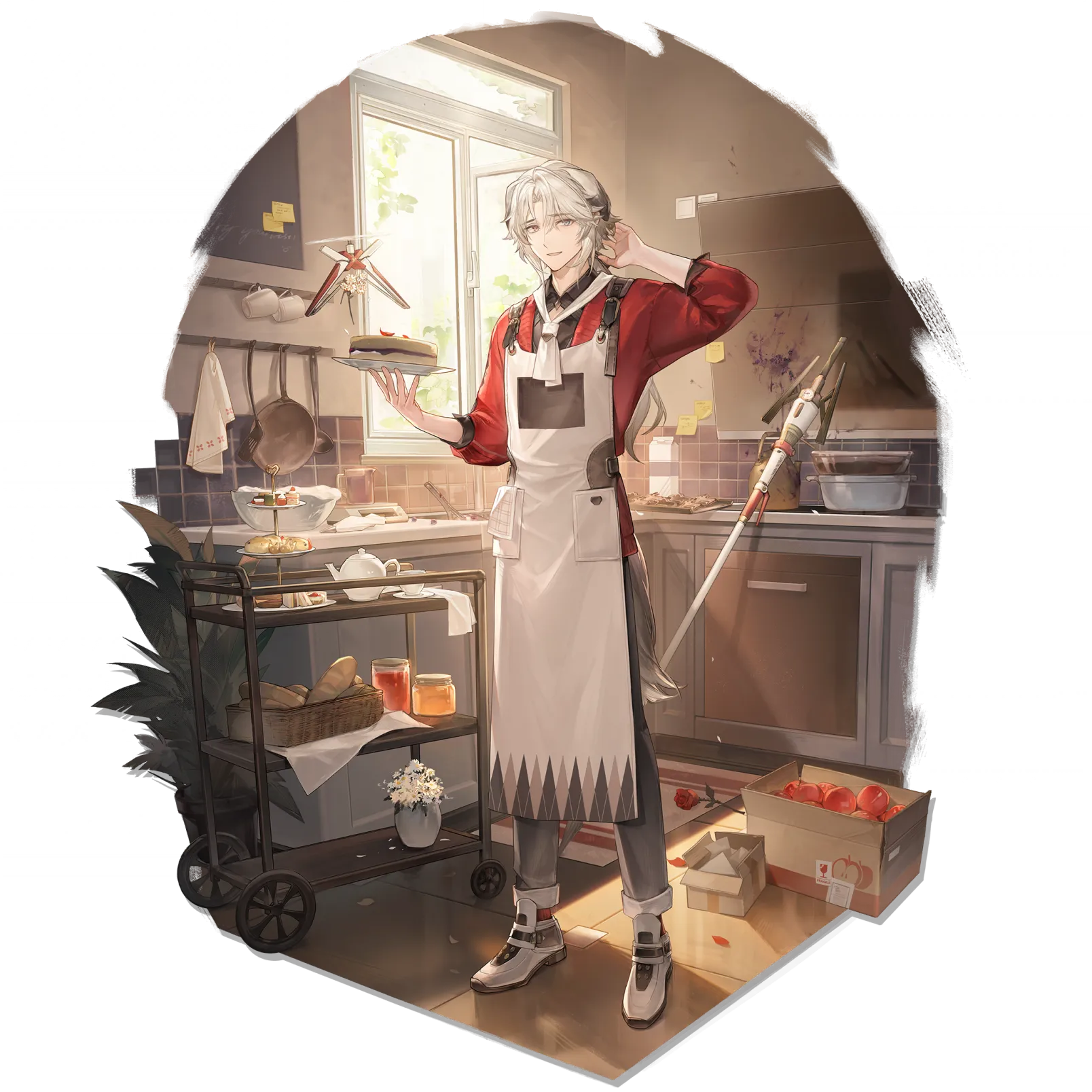 ボビングの追加コーデ「ハートフルベーキング」