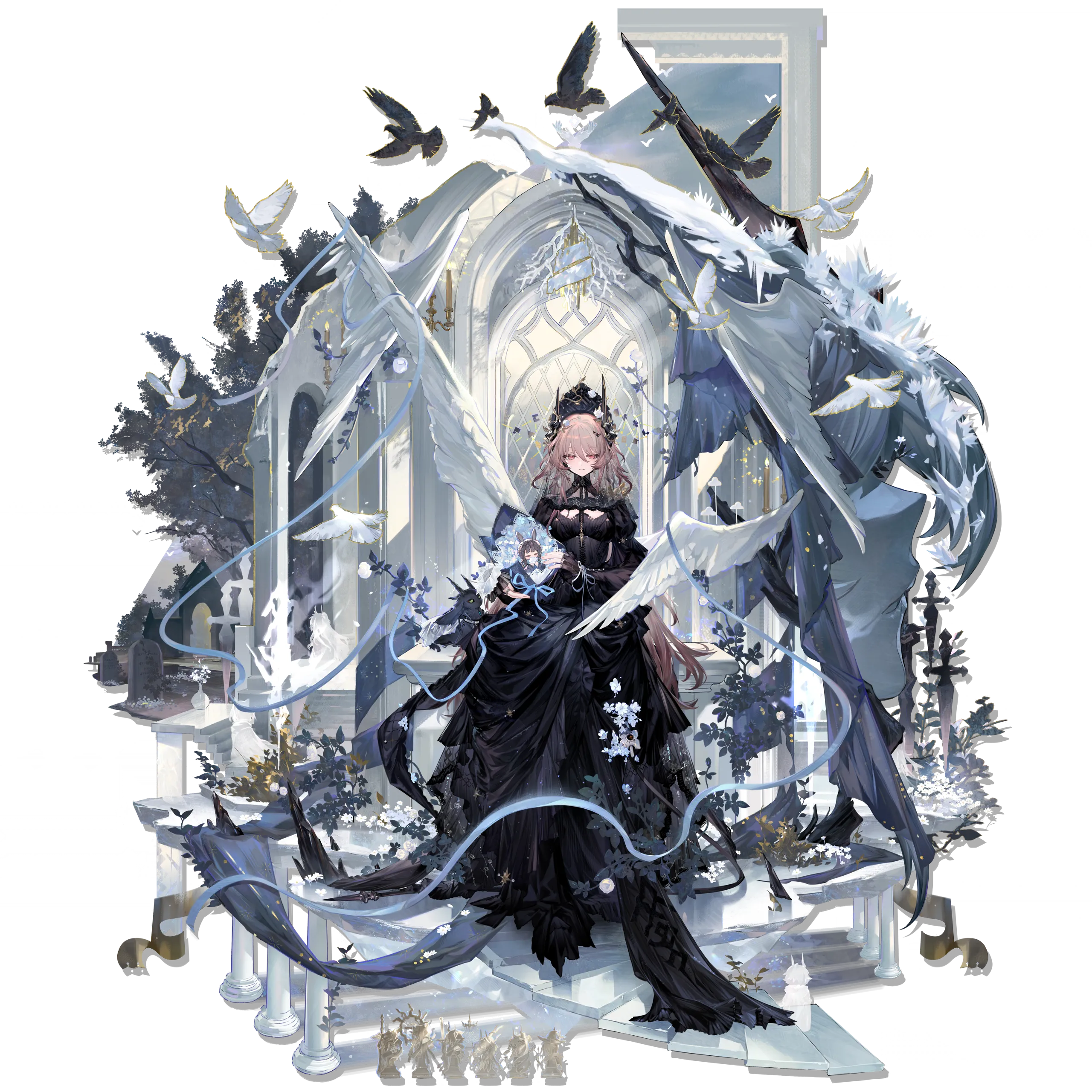 シヴィライト・エテルナの追加コーデ「追悼」