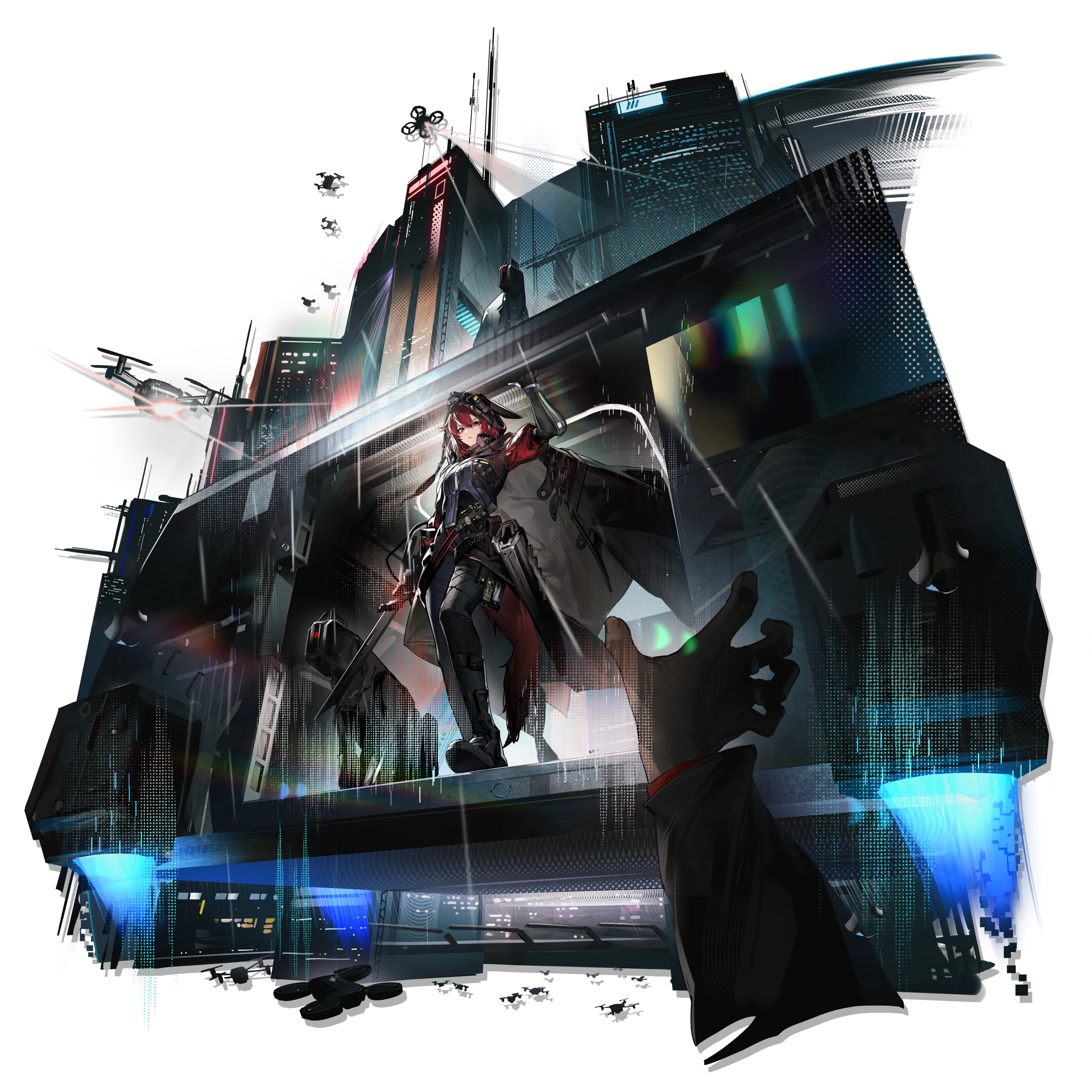 クラウンスレイヤーの追加コーデ「夜の終局」