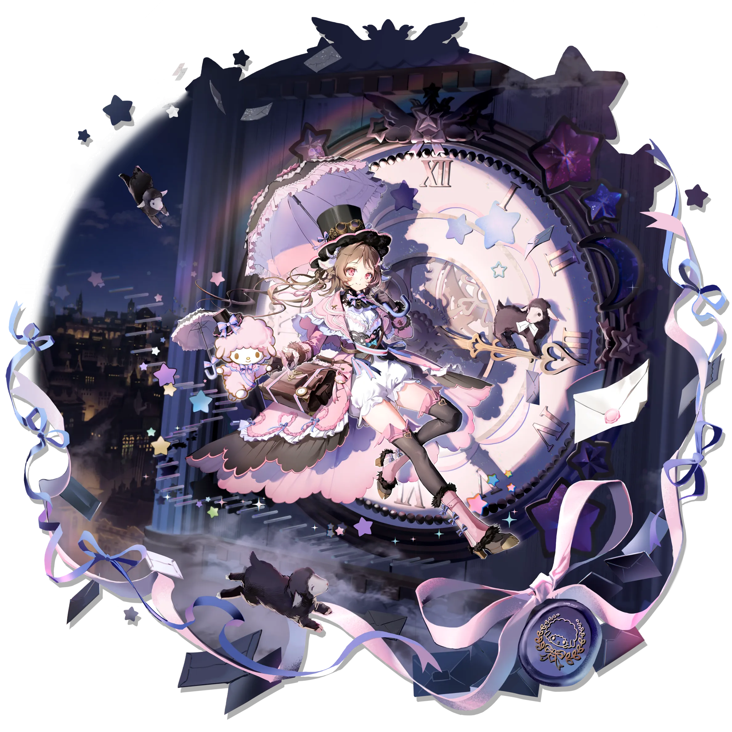 エイヤフィヤトラの追加コーデ「もこもこリトルウィッチ」