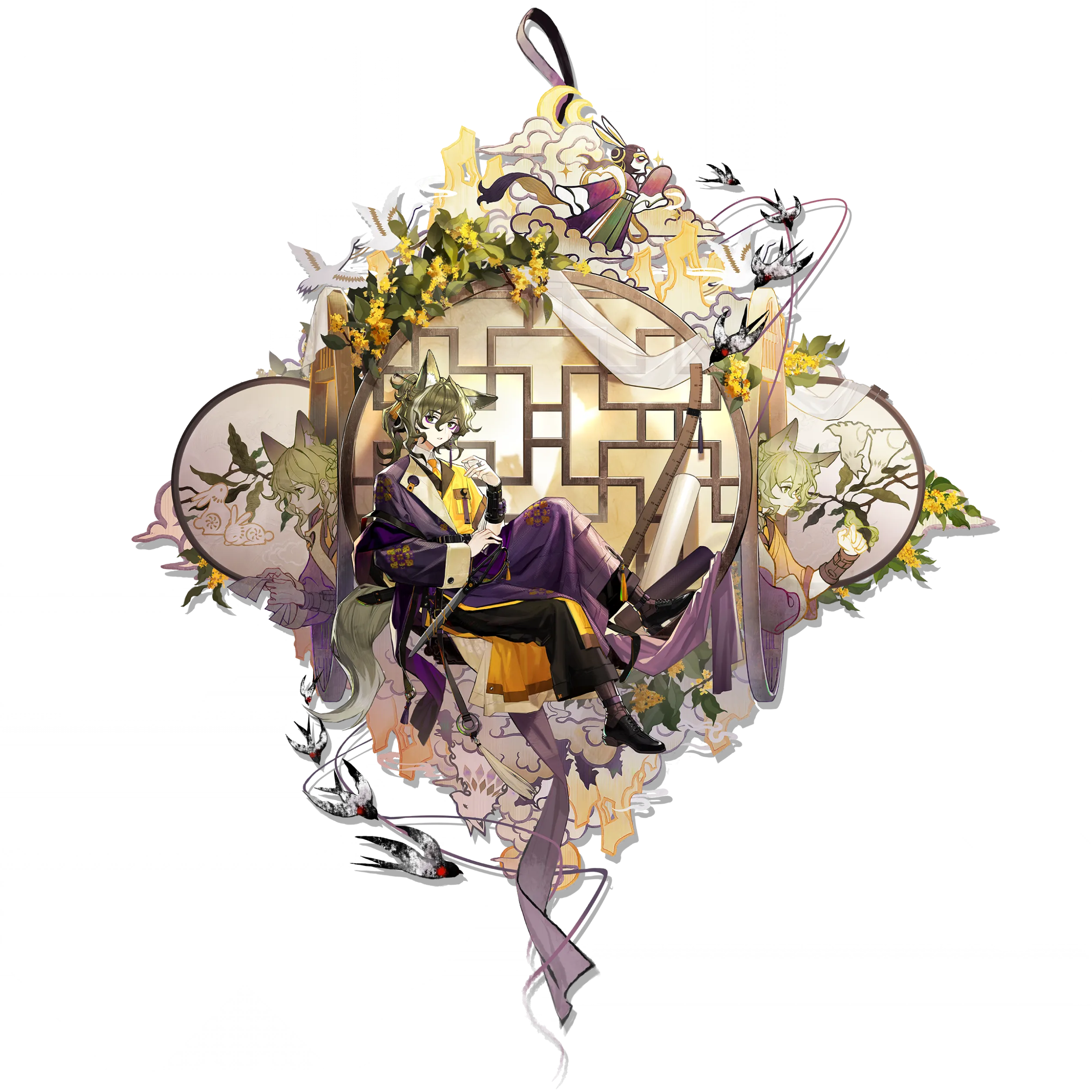 フィグリーノの追加コーデ「桂影の窓辺」