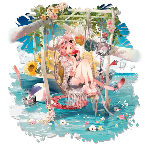 ゴールデングローの追加コーデ「夏の花弁FA394」 thumbnail 1