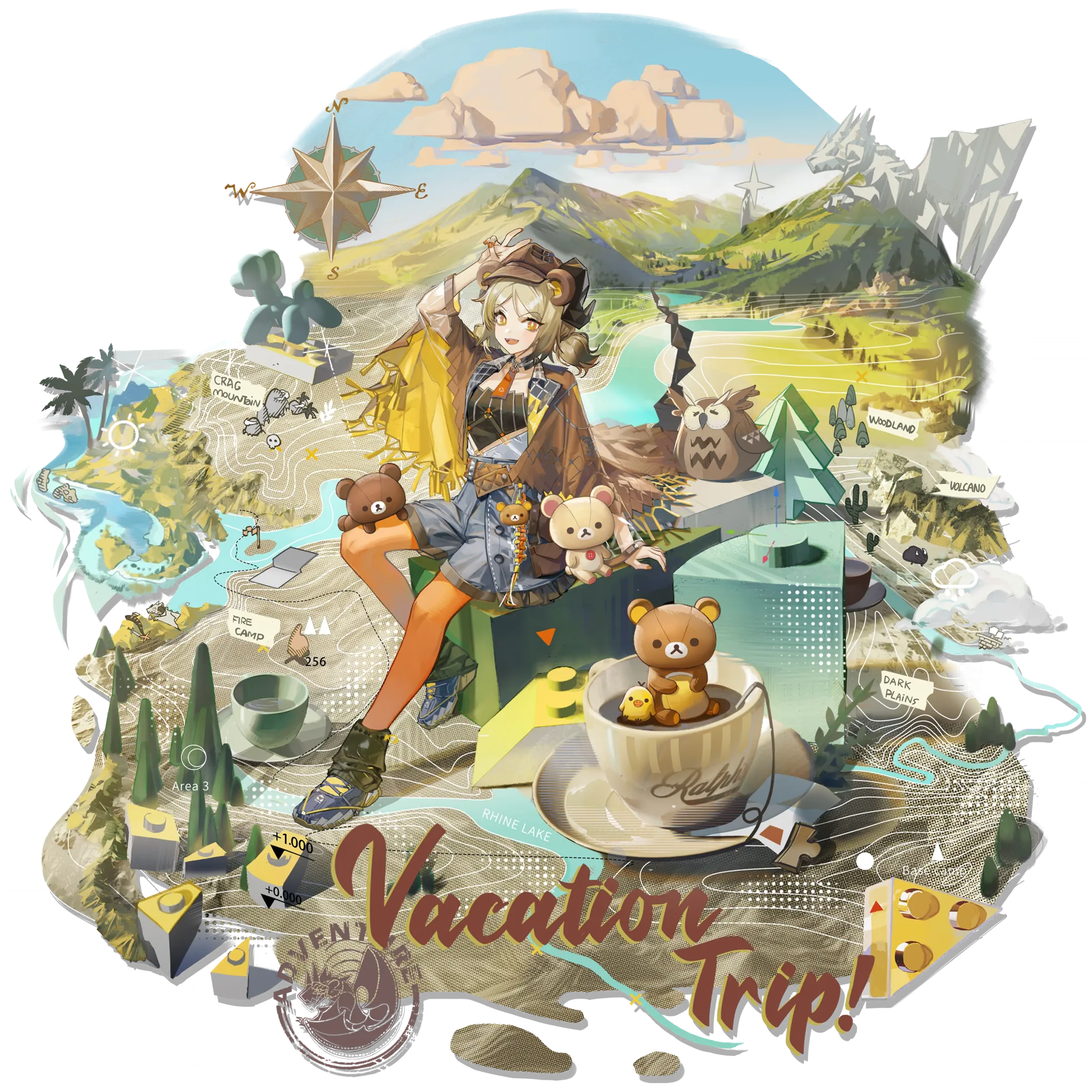 イフリータの追加コーデ「気ままな旅路」