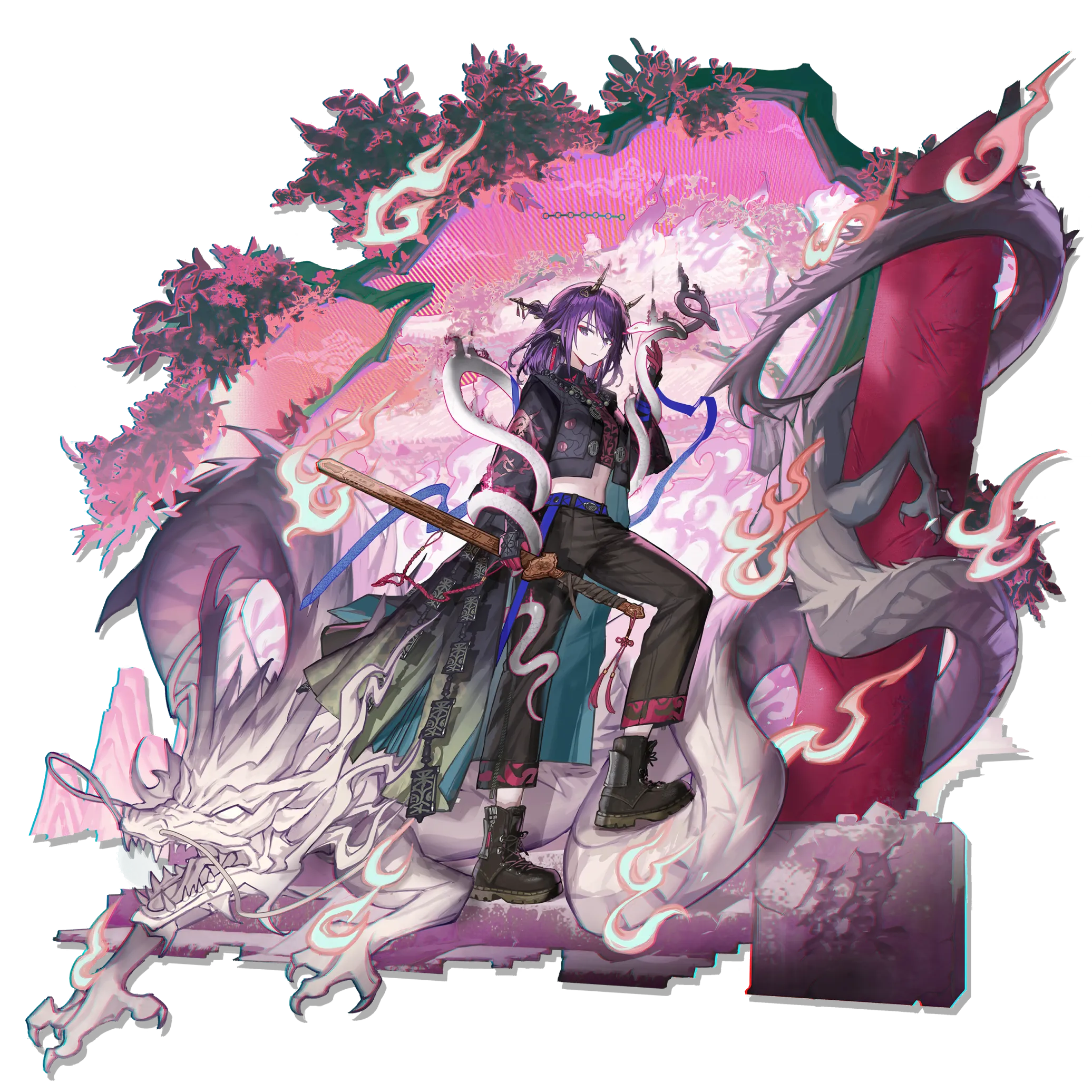 炎獄ラヴァの追加コーデ「鎮邪の焔」