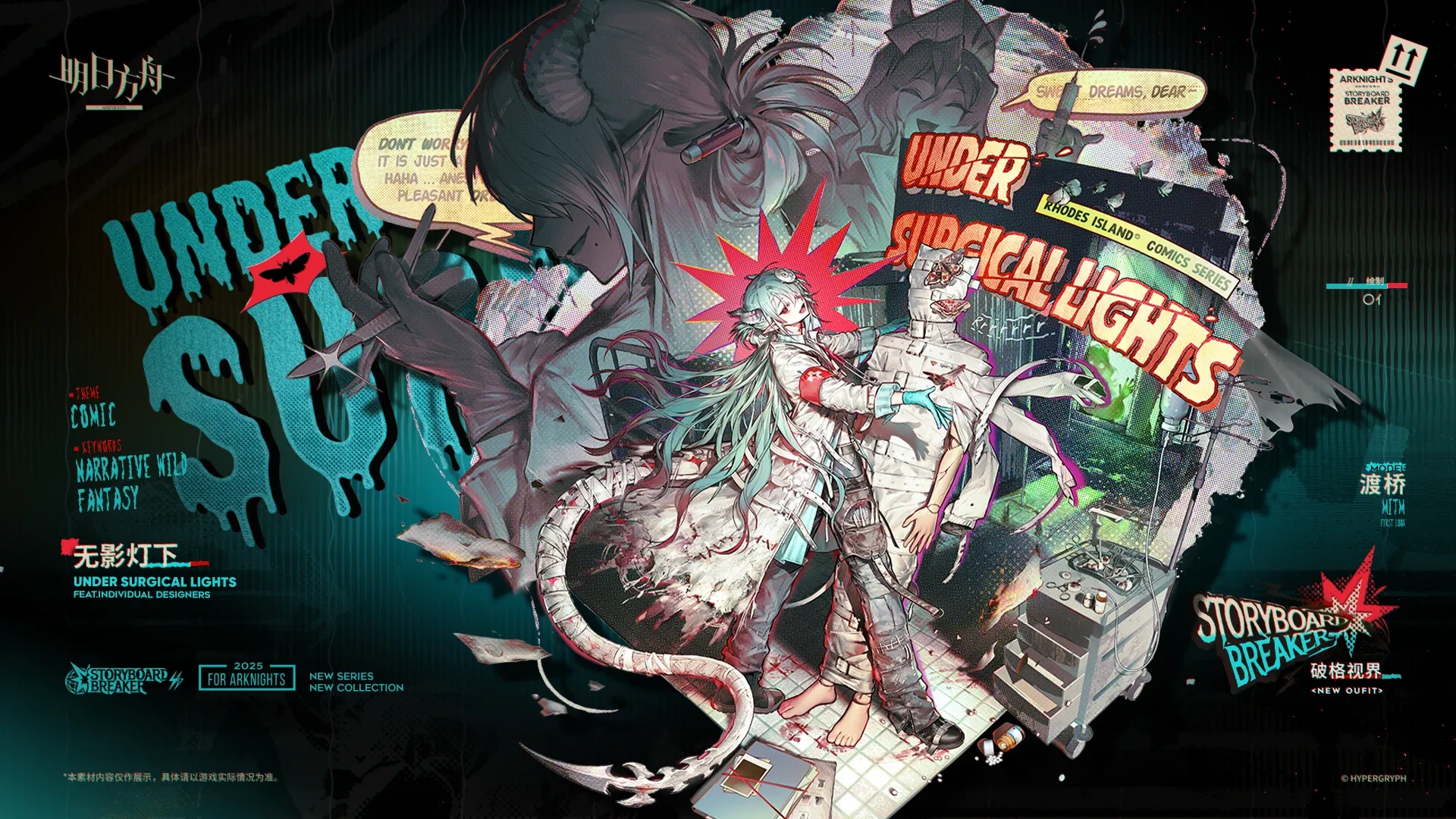 ミトムの追加コーデ「手術灯の下で」