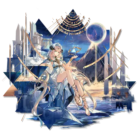 ナイチンゲールの追加コーデ「流麗なる光」 thumbnail 1