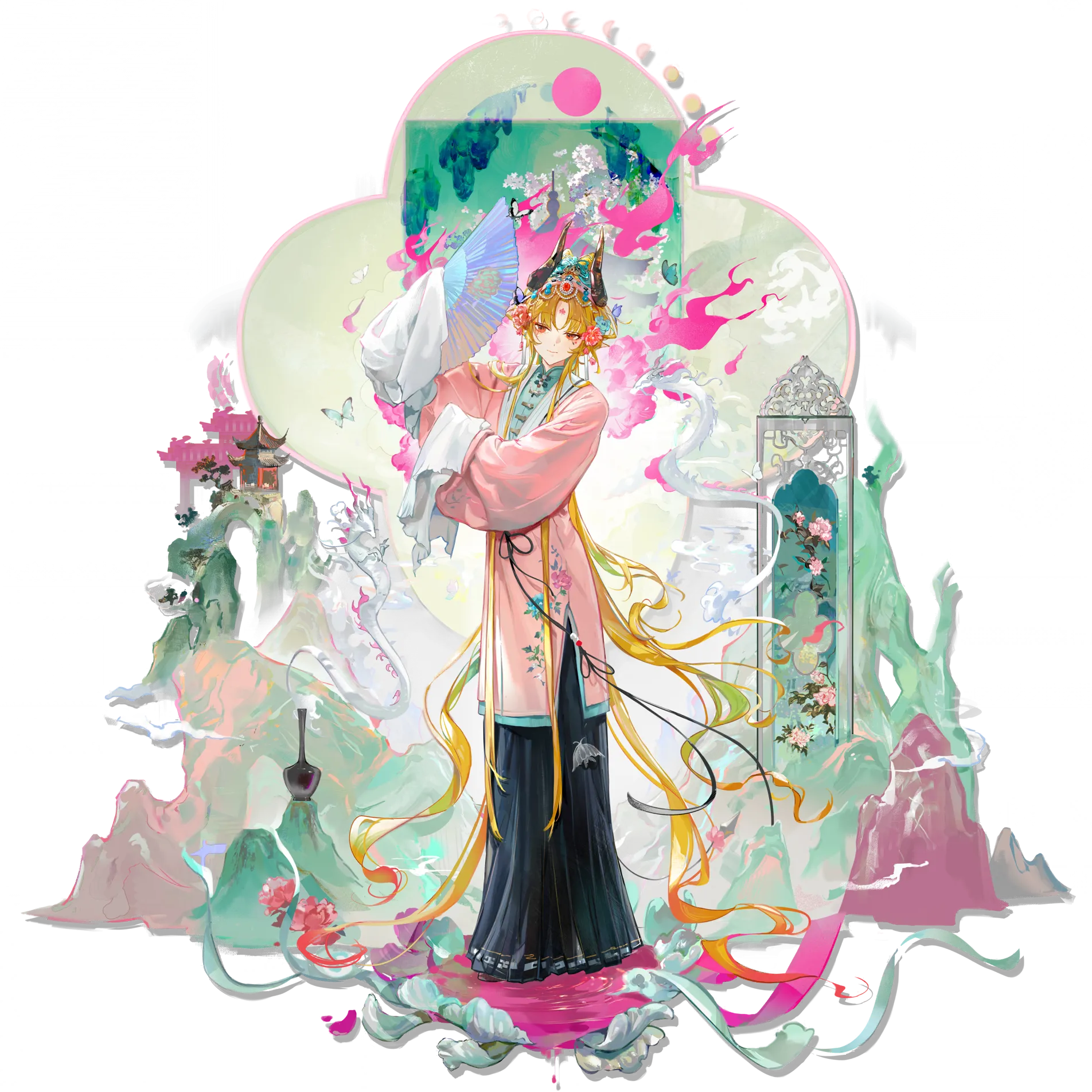 フィラエの追加コーデ「花綾曲」