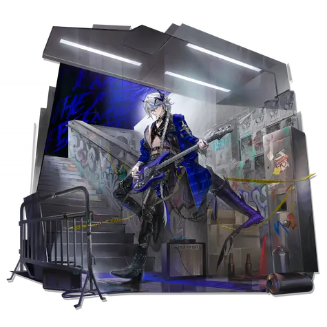 パズルの追加コーデ「冷色ロックンロール」 thumbnail 1