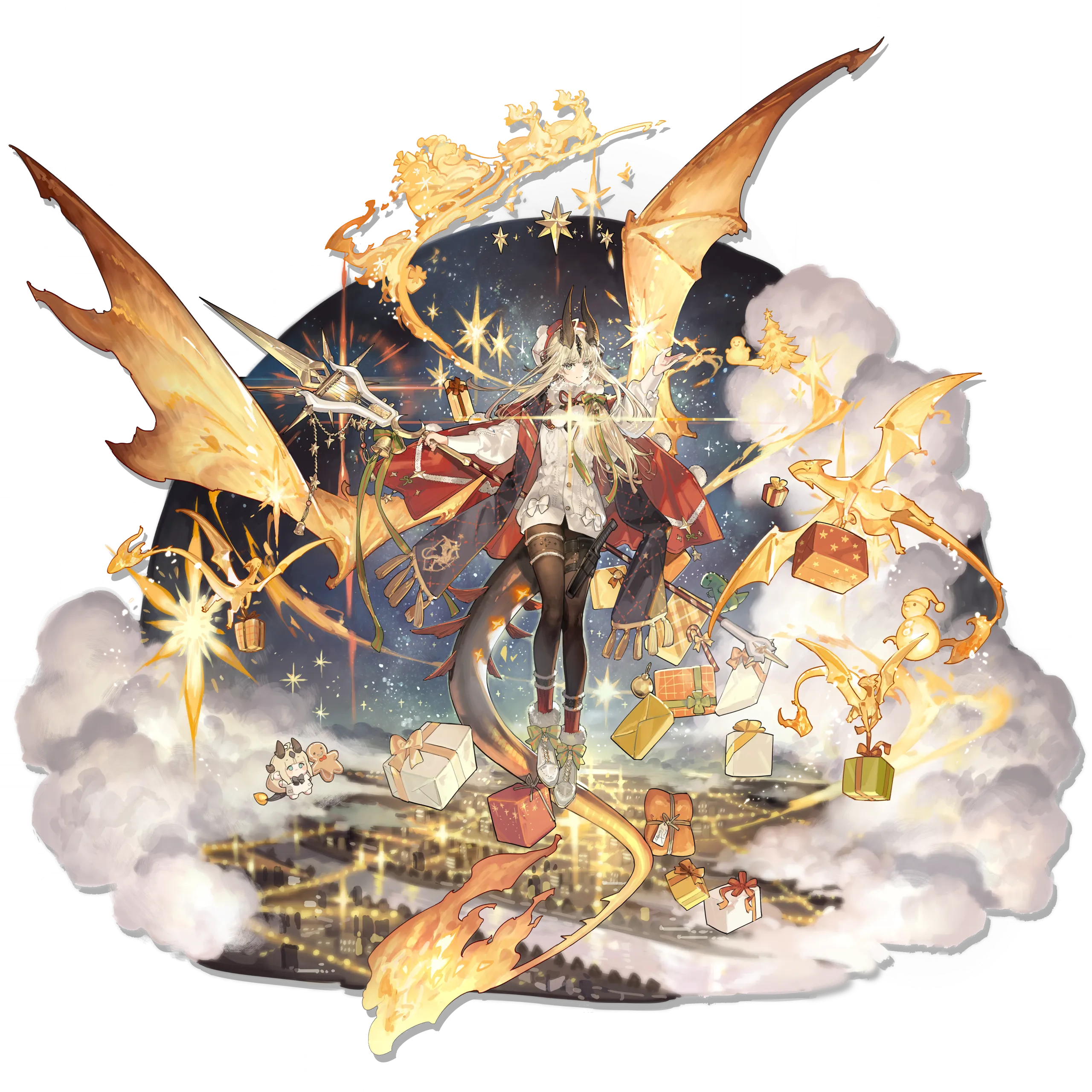 焔影リードの追加コーデ「焔が灯る夜」