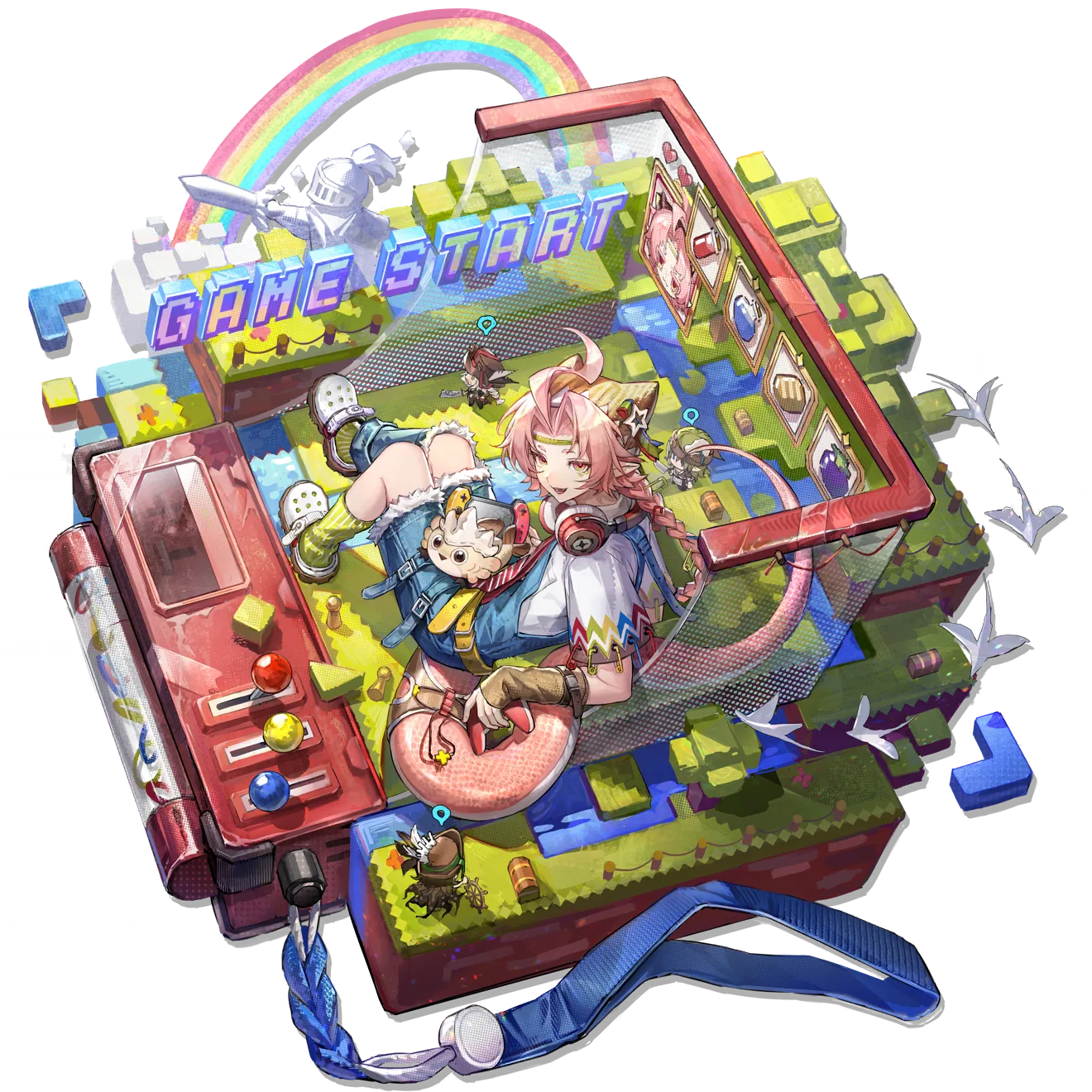 ローズソルトの追加コーデ「冒険の始まり」