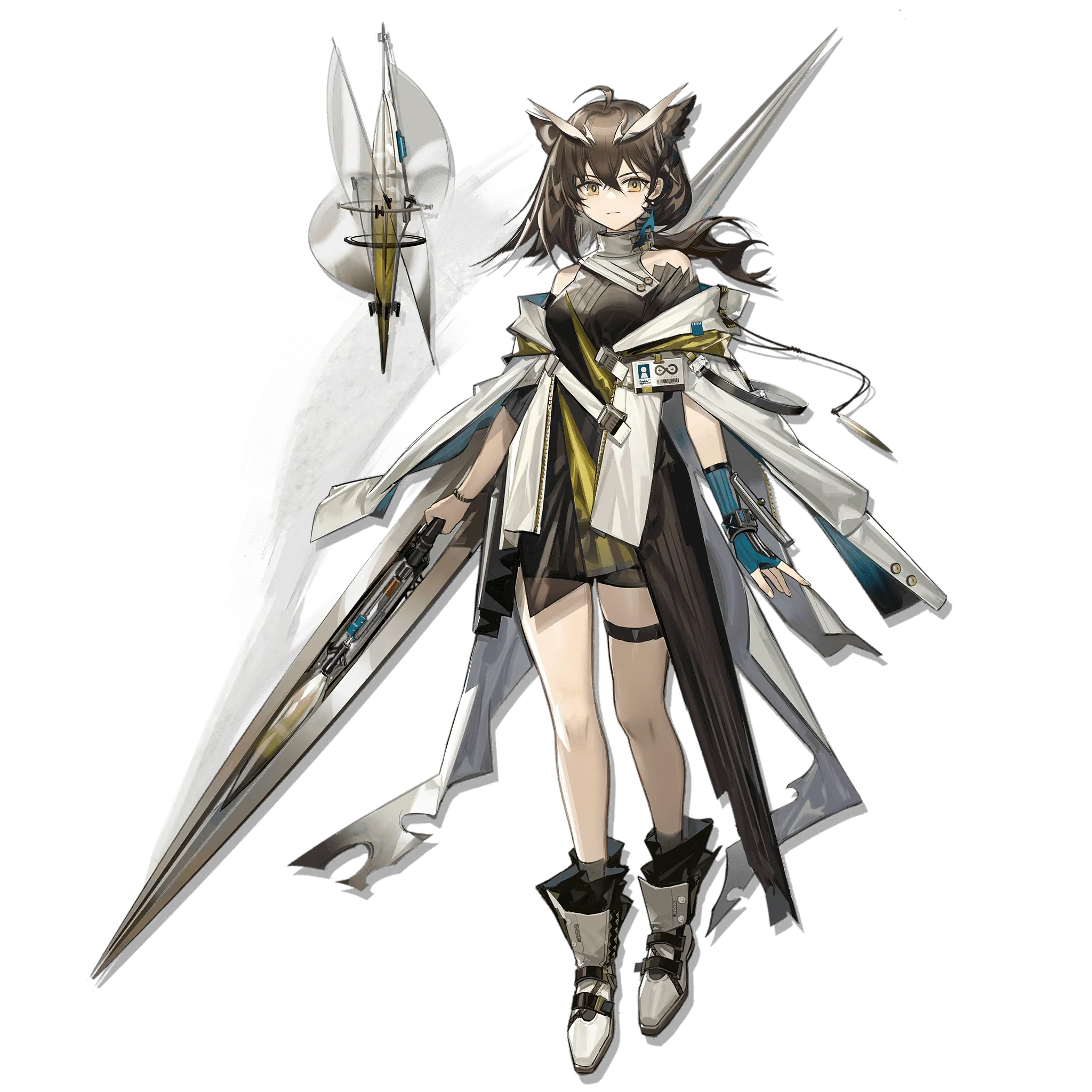 淬羽サイレンスのデフォルトコーデ