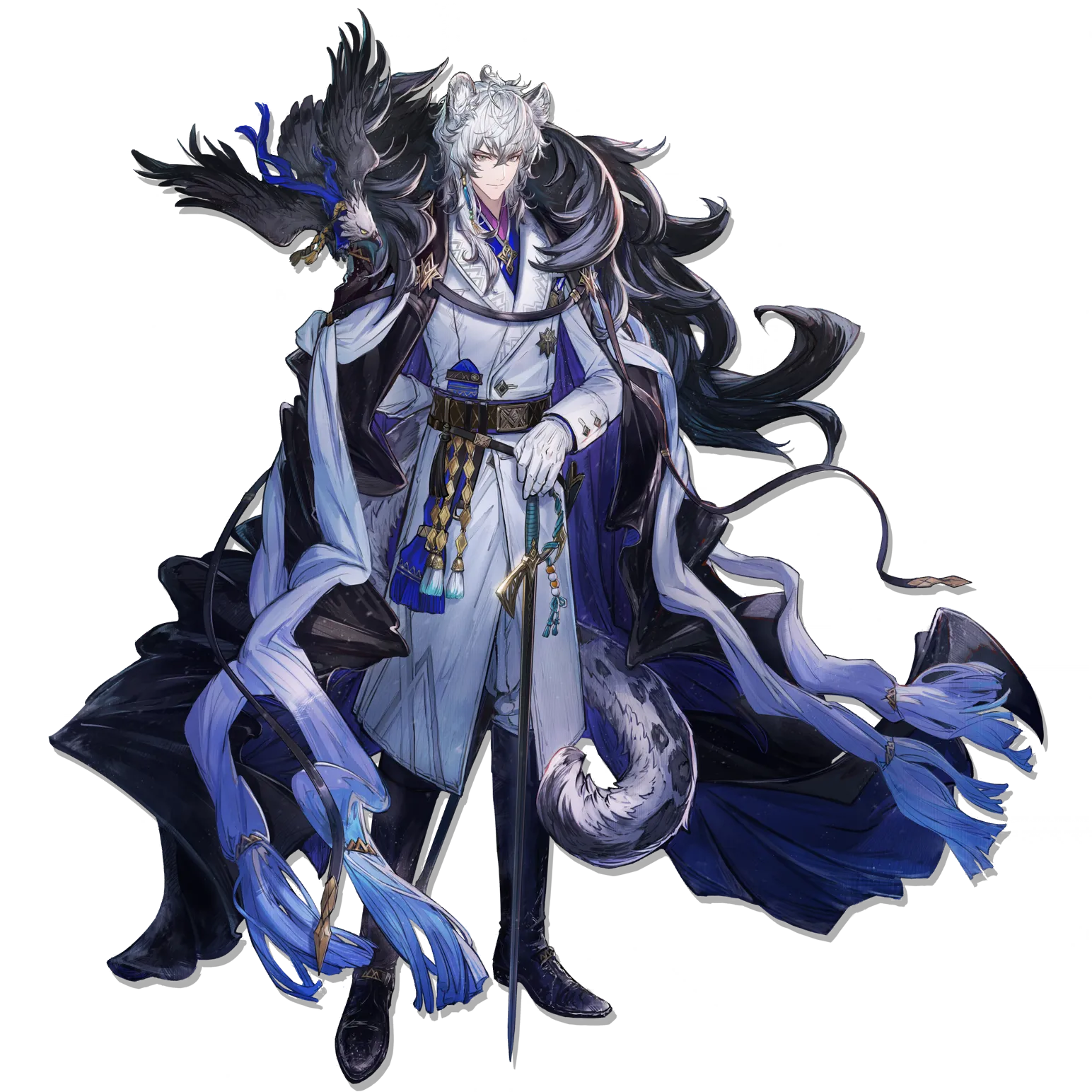 凛御シルバーアッシュのデフォルトコーデ