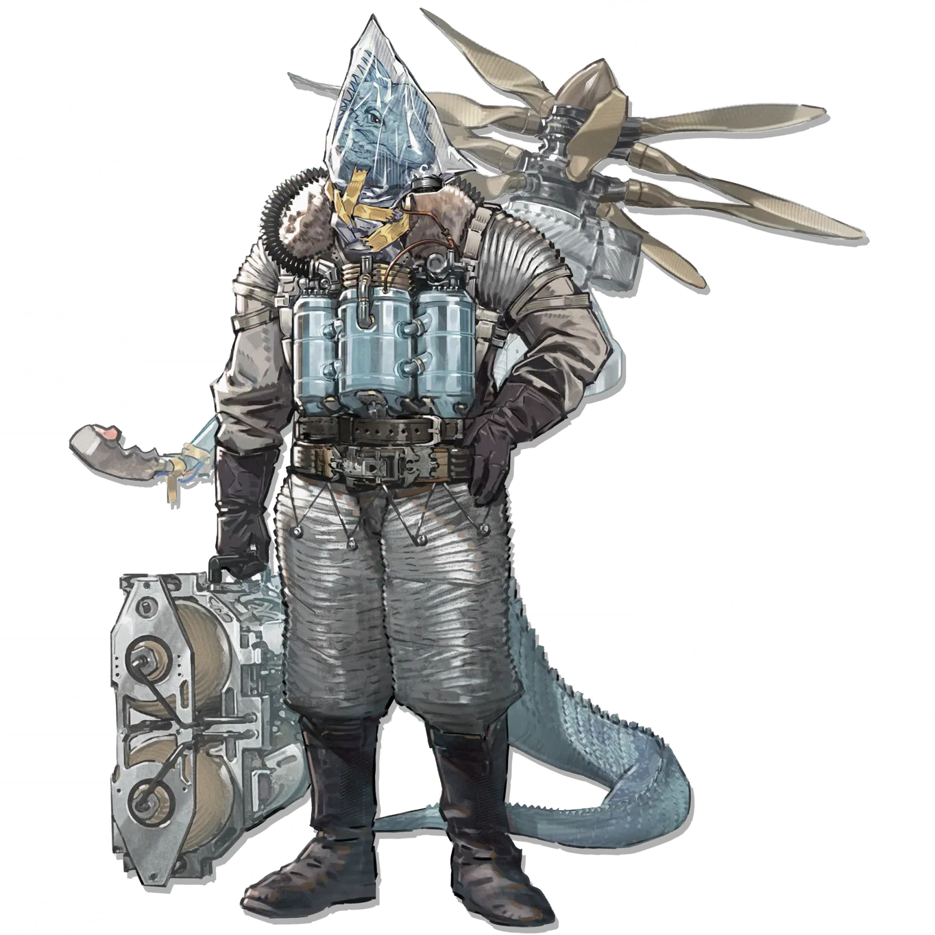 スカイボックスのデフォルトコーデ