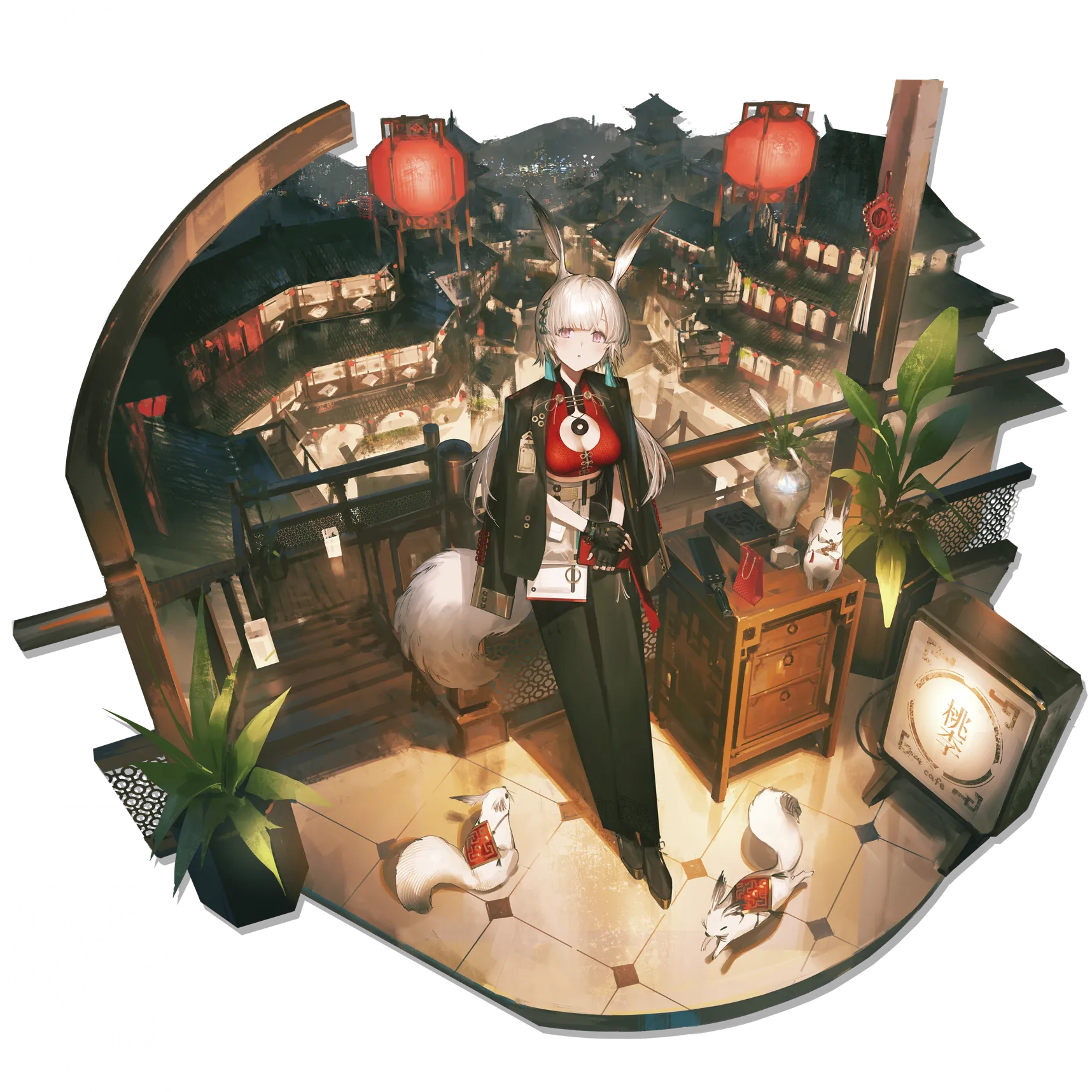 サーファーの追加コーデ「灯影に凭れて」