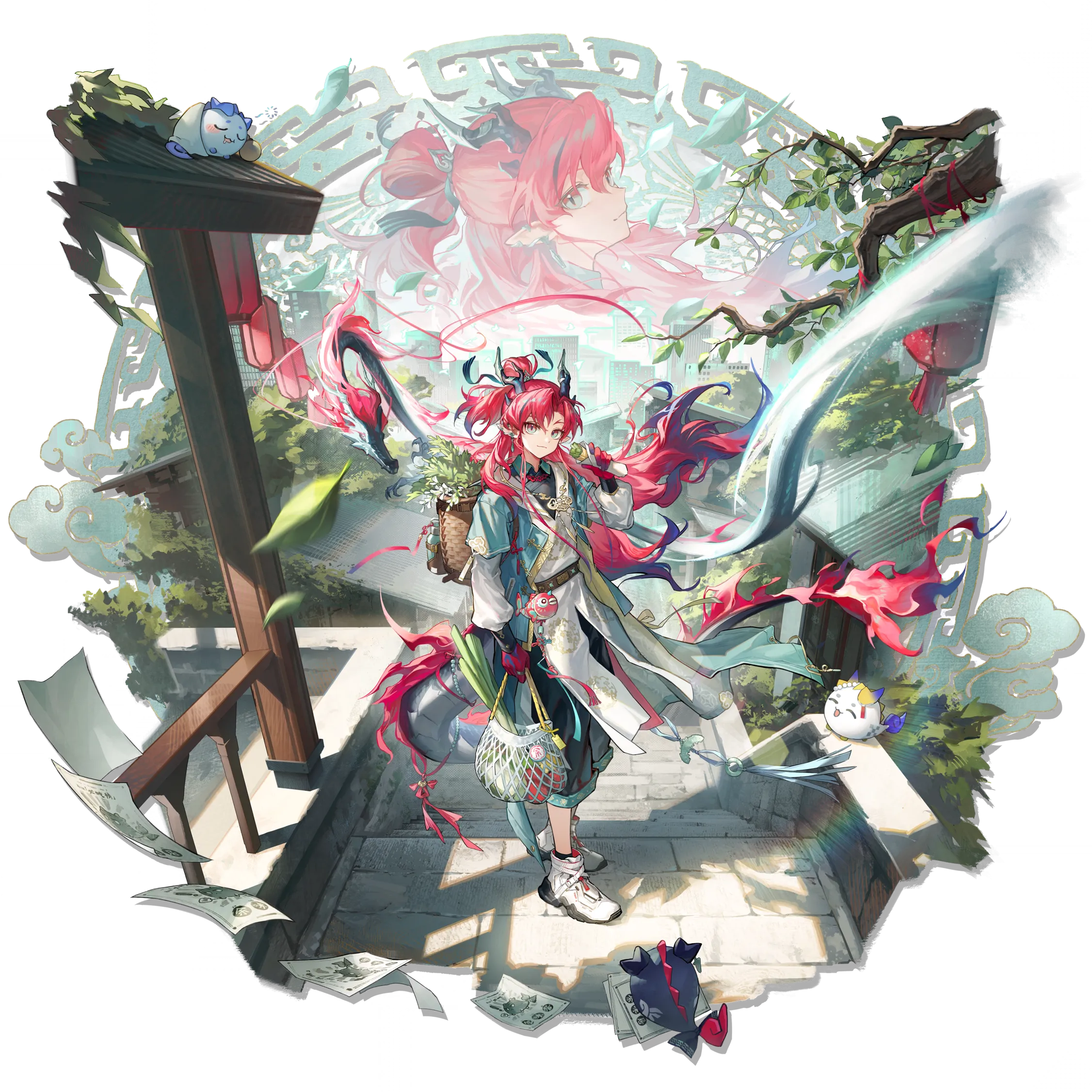 ユーの追加コーデ「願い澄む暁」